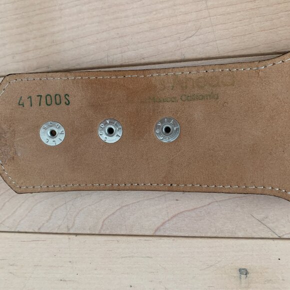 Streets Ahead Vintage Embossed Silver Belt with Draping Chains - Picture 7 of 9